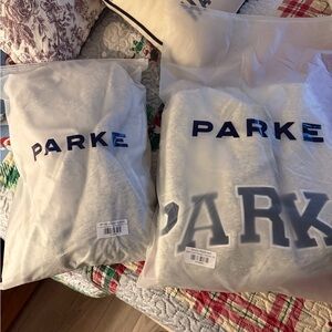 PARKE January 2026 FOTM Drawstring Grey Sweatpants